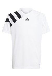 adidas Performance - FORTORE 23 - Nyomott mintás póló - white black Miniatűr kép 1