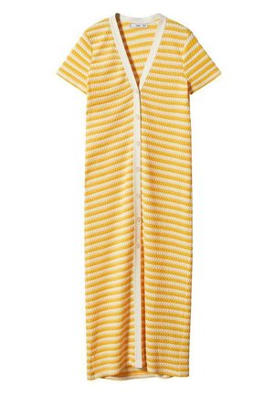 Strickkleid - yellow