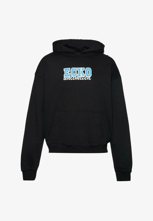 ecko unltd. COLLEGE - Kapuutsiga pusa - black