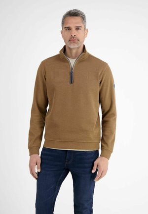 HERREN TROYER  - Sweatshirt - light coffee