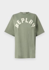 T-shirt print - sage green