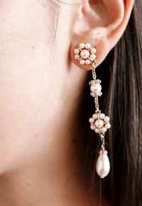 Marchesa Örhänge - gold-coloured/blush
