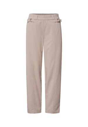 Street One, BARREL LEG HOSE MIT SCHNALLENDETAIL - Pantalon classique - sepia sand