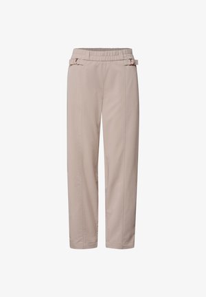 Street One, BARREL LEG HOSE MIT SCHNALLENDETAIL - Pantalon classique - sepia sand