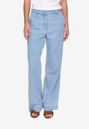 Straight leg jeans - light blue denim