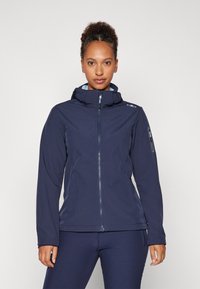 CMP ZIP HOOD - Veste softshell - blue skylight