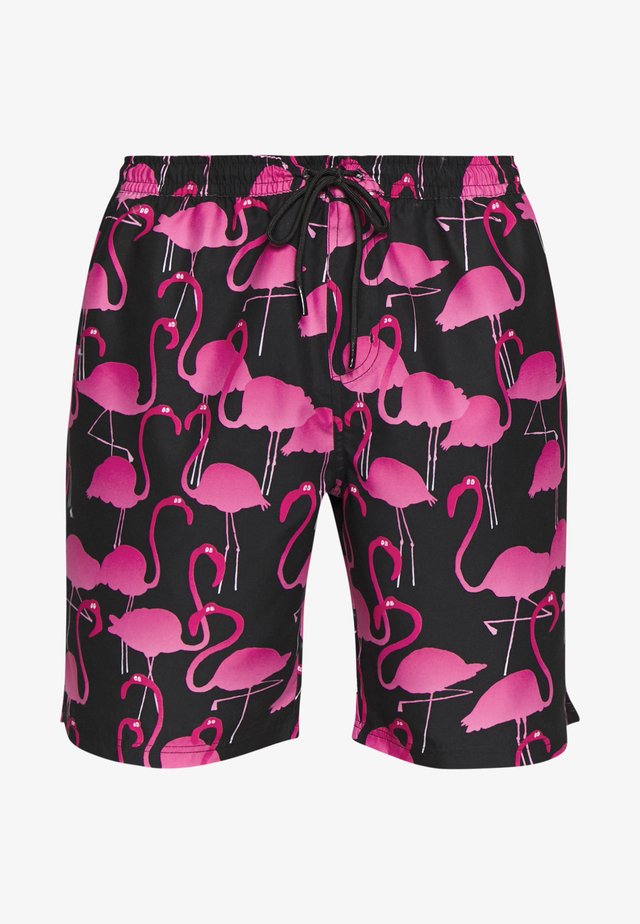 FLAMINGO - Swimming shorts - black