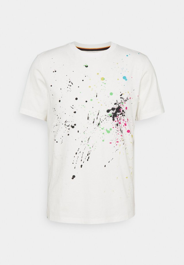 GENTS PAINT SPLATTER UNISEX - T-shirt print - white