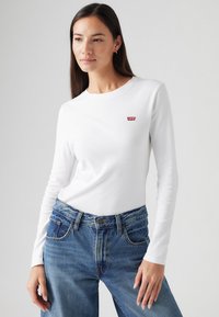 Levi's® - ESSENTIAL TEE - Pitkähihainen paita - white Pienoiskuva 1