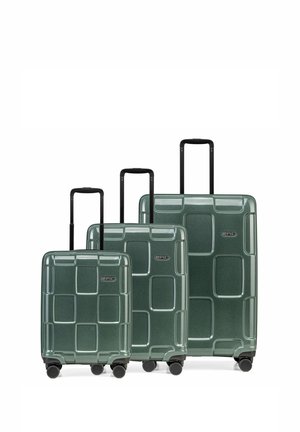 CRATE REFLEX 3TLG - Set di valigie - emeraldgreen