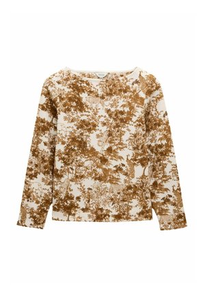 Joules, REGULAR FIT-HARBOUR BOAT NECK - Long sleeved top - tan cream toile