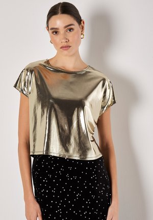 Apricot FOIL  - T-shirt basic - gold