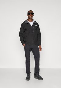The North Face MOUNTAIN ATHLETICS RAINLIT HOODED JACK - Waterproof jacket - black