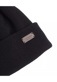 Barbour SWINTON BEANIE & GALINGALE SCARF GIFT SET - Kootud müts - nero