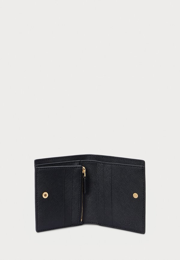 CROSSHATCH LEATHER COMPACT WALLET - Wallet2