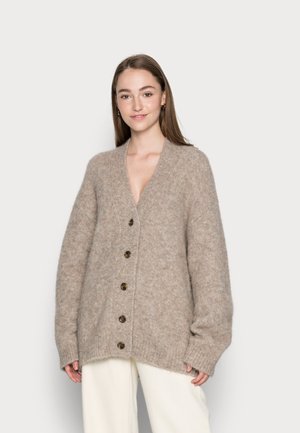 PEYTON CARDIGAN - Vest - stone beige