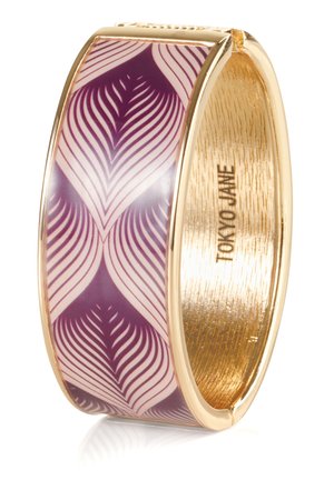 ELLA - Bracelet - dark purple/gold-colored