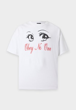 Obey Clothing, NO ONE EYES - Тениска с щампа - white