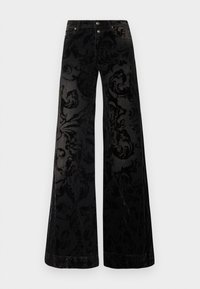 STELLA - Τζιν χαλαρής εφαρμογής - black