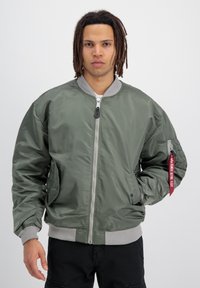 UNISEX - Bomber jakna - vintage green