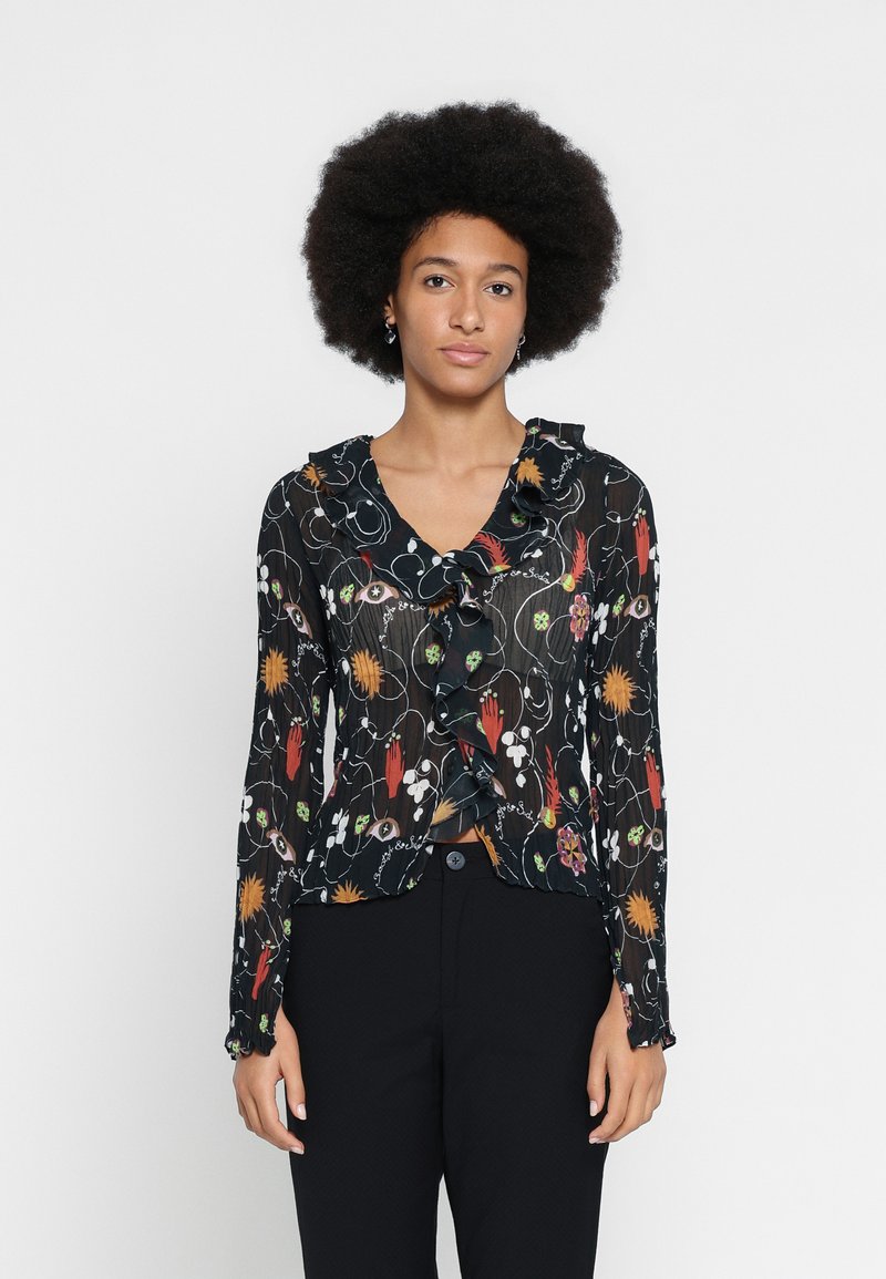 Scotch & Soda Overhemdblouse meerkleurig