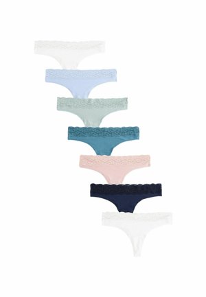 7 PACK - Thong - pastel