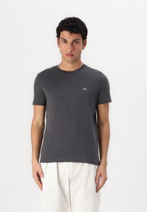JASPE SLIM - T-shirt basique - washed black