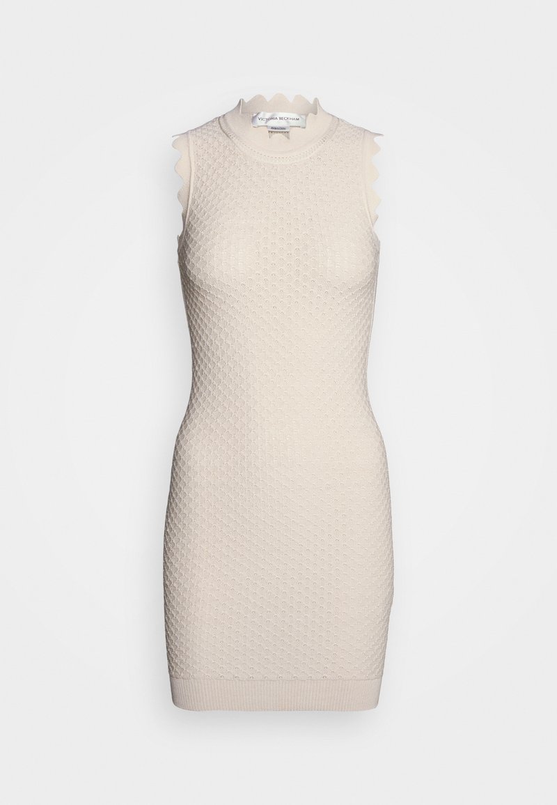 Victoria Beckham Gebreide jurk crème