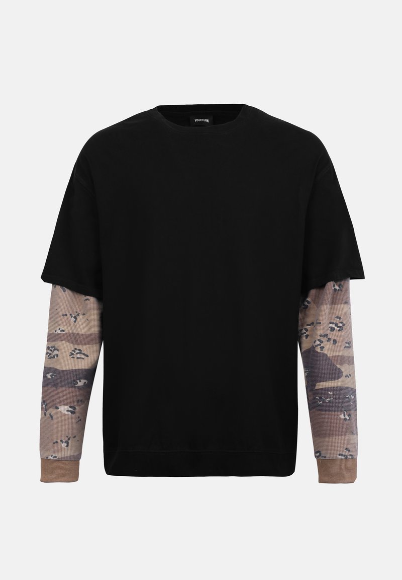 YOURTURN Sweater zwart YOURTURN Sweater zwart