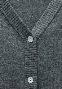 Mango LINITO - Neuletakki - mottled dark grey