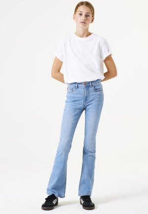 RIANNA 575 SUPERSLIM FLARED - Flared Jeans - medium used