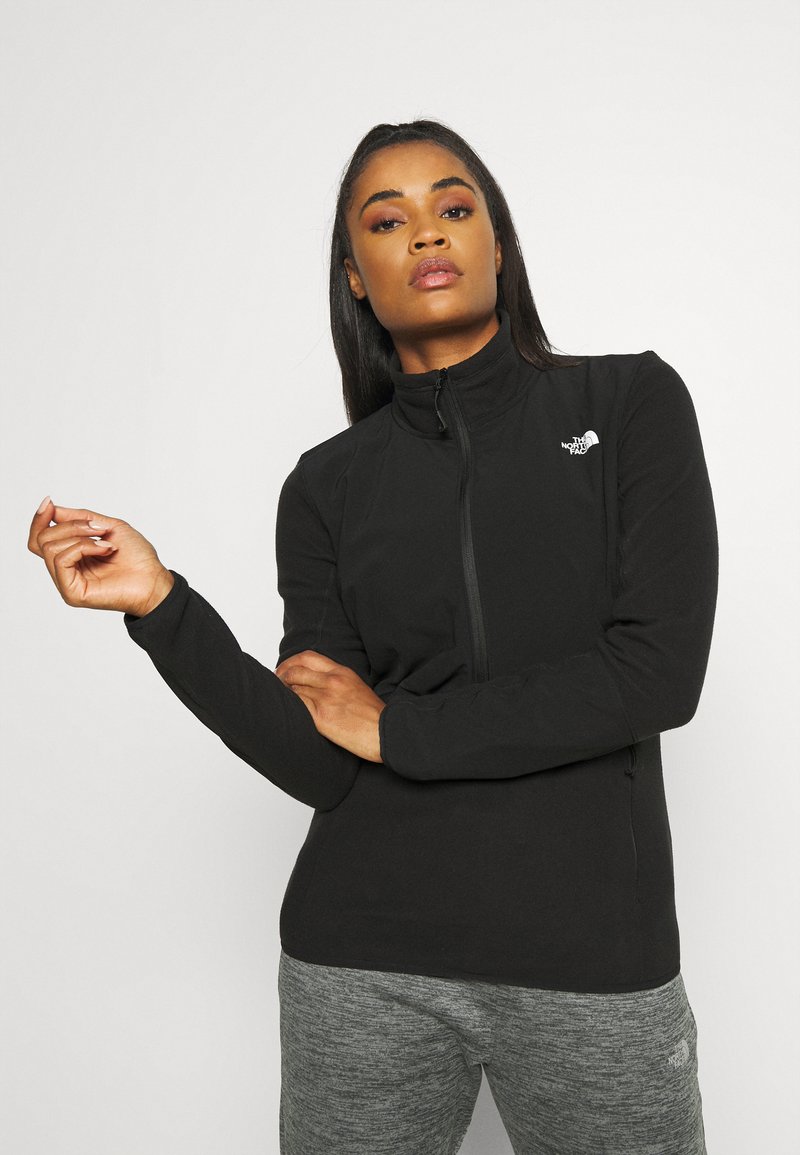 The North Face DIABLO MIDLAYER 1/4 ZIP Fleece jumper black