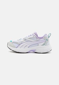 Puma MORPHIC - Sneaker low - white/vivid violet