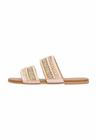 Lipsy REGULAR FIT - STRAP BEADED FLAT - Matalakantaiset pistokkaat - multi