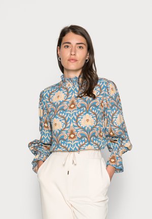 BLOUSE PRINTED - Blouse - parisian blue