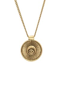 MOON EYE LAYER PLATE - Kaulakoru - gold-coloured