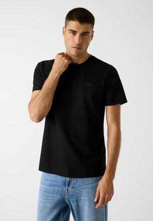 TECH STRETCH - T-Shirt basic - schwarz