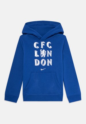 CHELSEA LONDON CLUB HOODIE UNISEX - Pulover s kapuco - rush blue/white