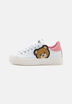 MOSCHINO UNISEX - Zapatillas - white/pink