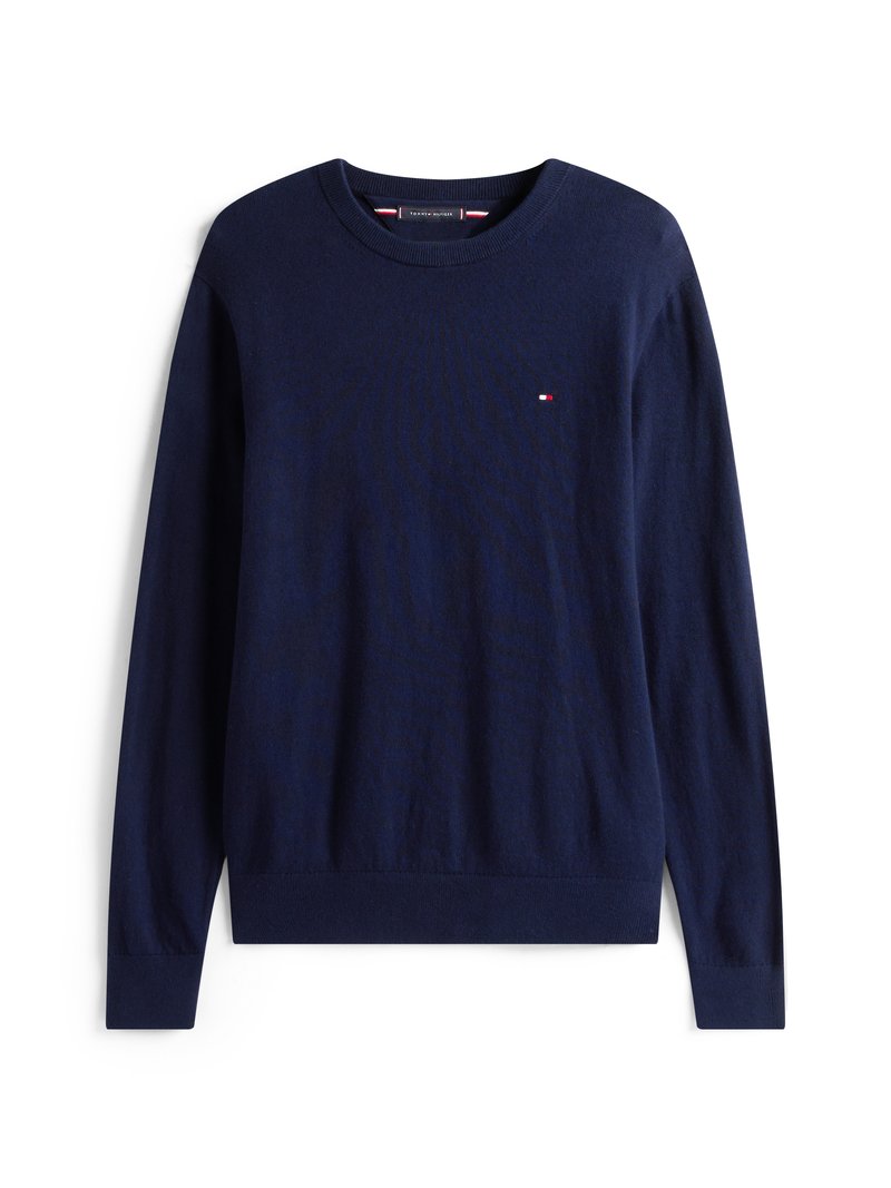 Tommy Hilfiger PIMA ORG CTN CASHMERE CREW NECK Pullover desert