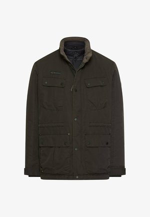 camel active, FIELD JACKET MIT VERSTELLBAREM BUND - Übergangsjacke - dark chocolate
