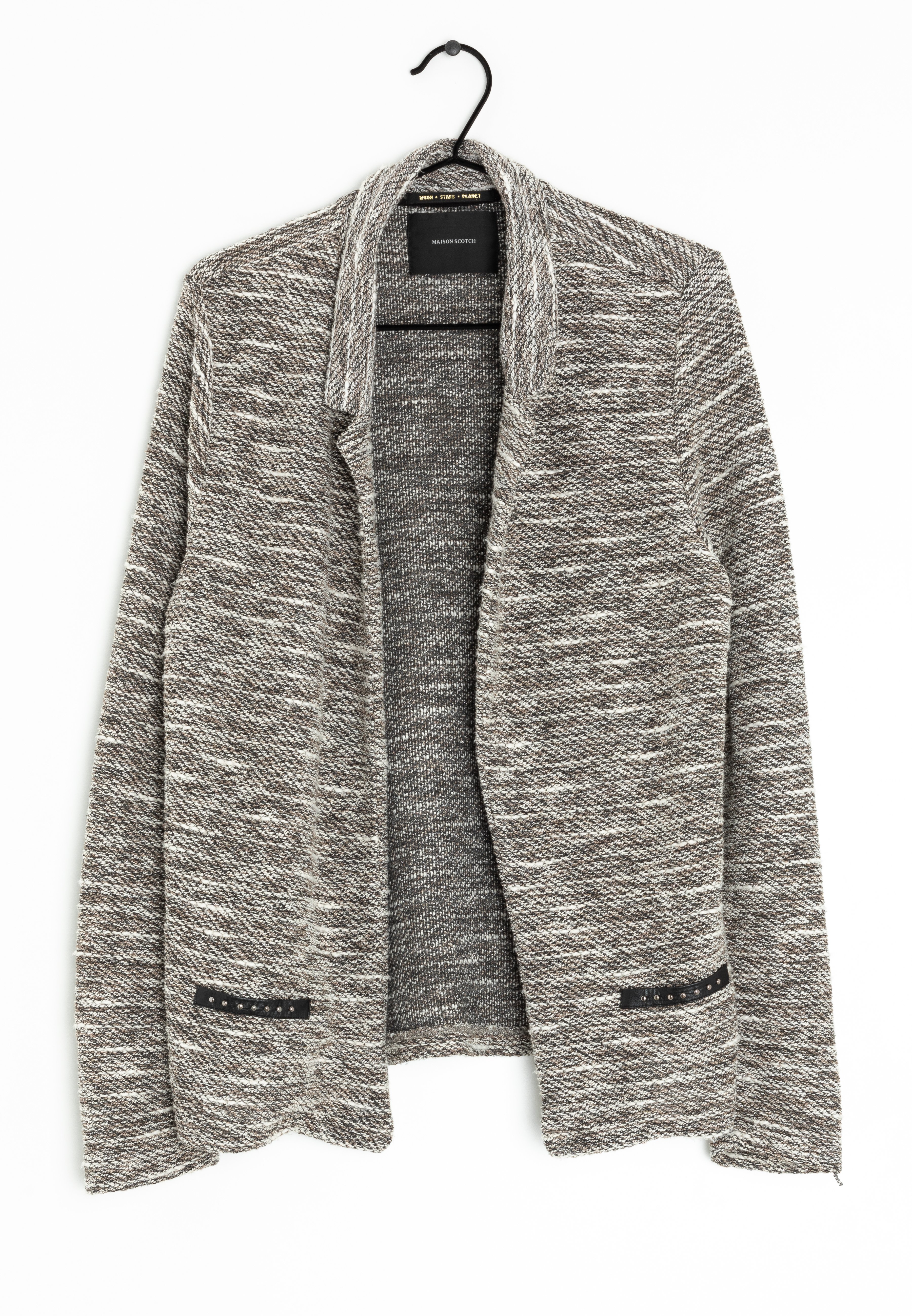 Maison Scotch Vest - grey/grijs - (Pre-owned) - Zalando.nl
