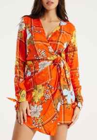 Liquorish Day dress - orange