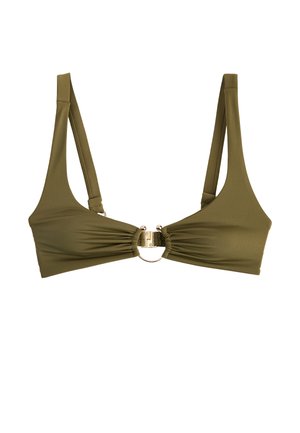 Koton, ACCESSORY DETAIL BIKINI TOP . - Top de bikini - green