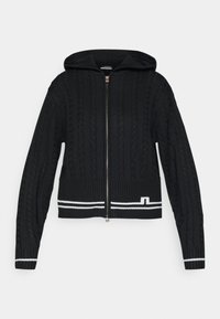 CAMILLA HOOD - Sweat zippé - black