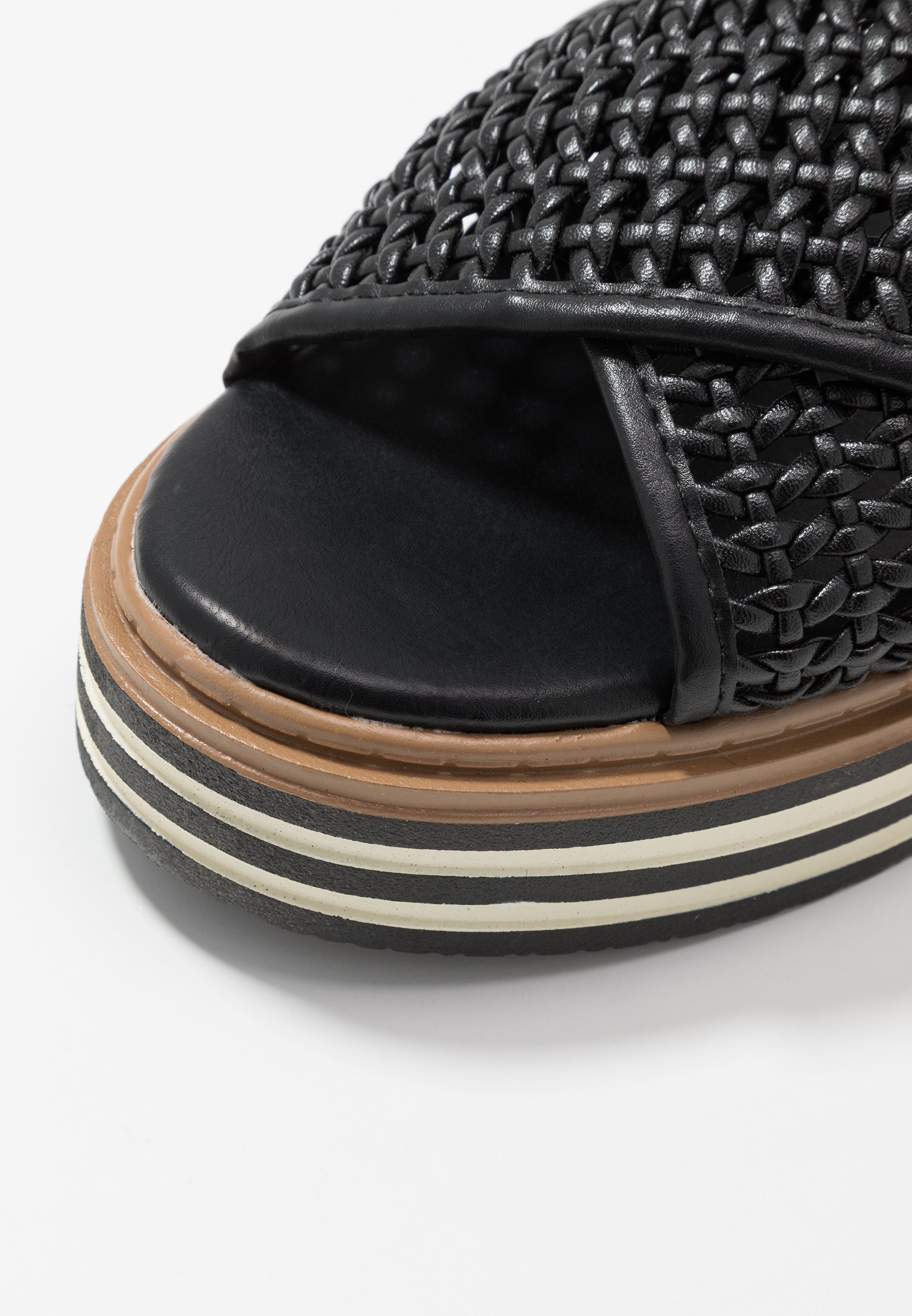 Slip ins med klack black Slip ins med klack black