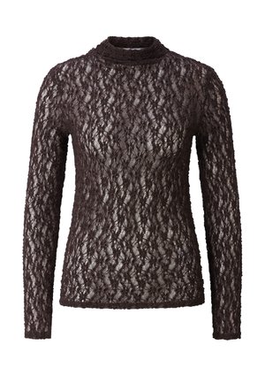 Rich & Royal, RICH & ROYAL LONGSLEEVE - Camicetta - chocolate torte