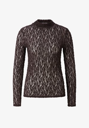 Rich & Royal, RICH & ROYAL LONGSLEEVE - Camicetta - chocolate torte