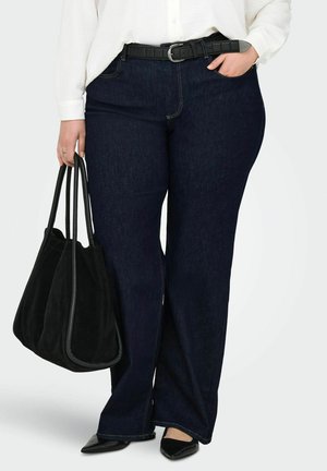 MIT CARWILLY  - Jeans straight leg - dark blue denim