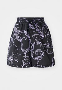 MONO CABANA - Shorts - black/lavender